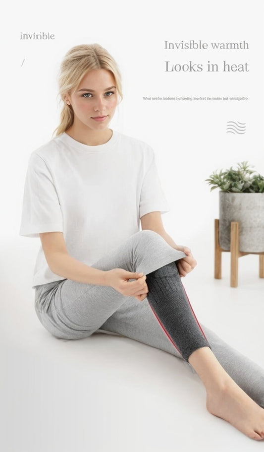 Cashmere knee pads warm old cold legs arthritis fall and winter wool knee calf wind-cold prevention