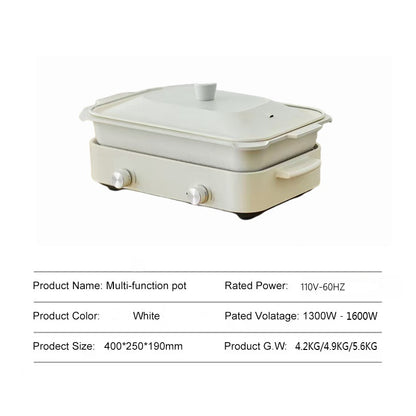 Multi-function pot Hotpot, grilled meat