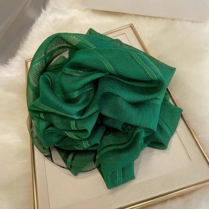 AGOCRIVI mulberry silk wool scarf fall and winter models