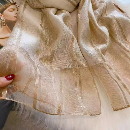 AGOCRIVI mulberry silk wool scarf fall and winter models