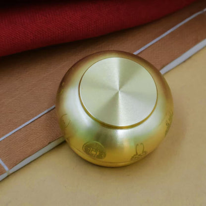 纯铜摆件，聚宝盆香炉家居饰品Solid Copper Decorative Piece, Treasure Pot Incense Burner Home Accessory