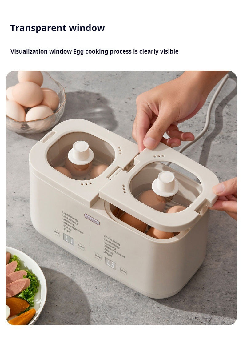 Egg Cooker Breakfast Maker Double Boiler