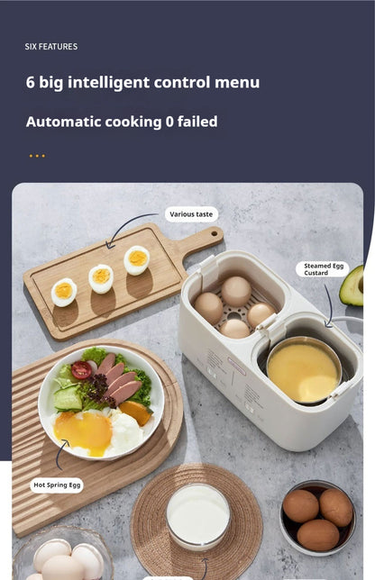 Egg Cooker Breakfast Maker Double Boiler