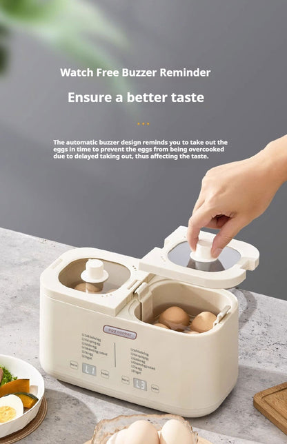 Egg Cooker Breakfast Maker Double Boiler