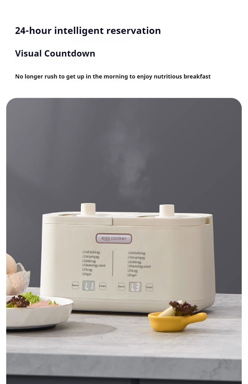 Egg Cooker Breakfast Maker Double Boiler