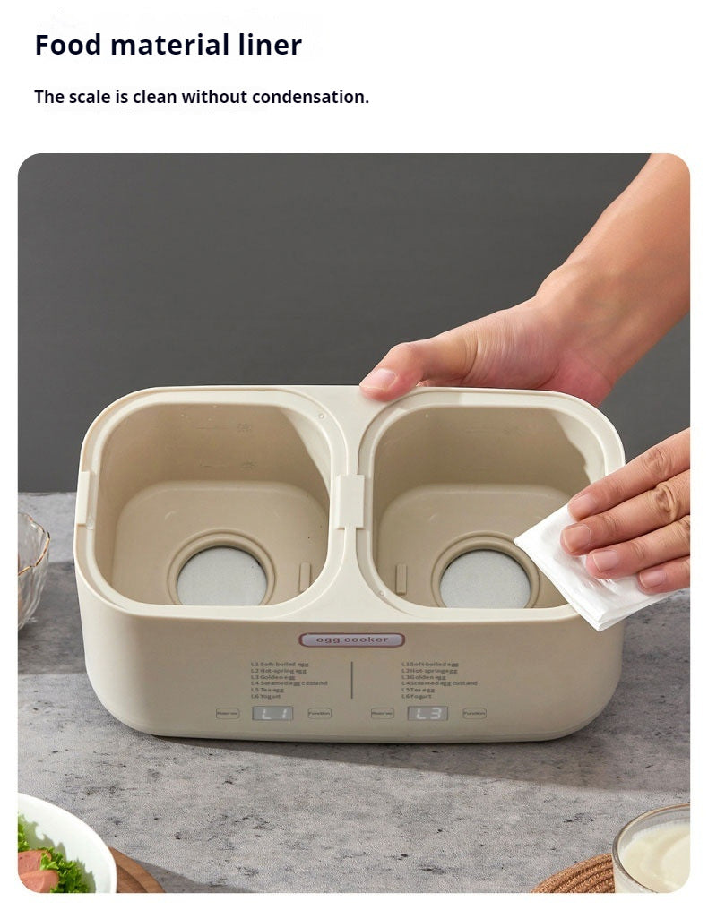 Egg Cooker Breakfast Maker Double Boiler