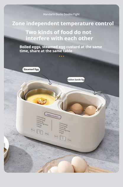 Egg Cooker Breakfast Maker Double Boiler