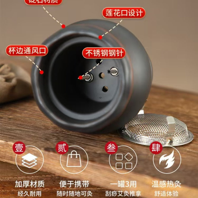 艾灸拔罐刮痧经络推拿砭石火龙罐Moxibustion, Cupping, Gua Sha, Meridian Massage, Bian Stone Therapy, Fire Dragon Cupping