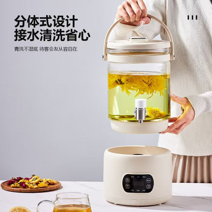 110v养生花茶壶大容量煮茶烧水炖燕窝参茸做花果茶酵素3L