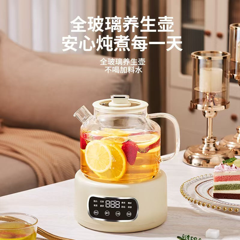 110V花茶壶煮茶器炖煮燕窝银耳玫瑰花茶壶开水壶110V Flower Tea Pot Tea Maker for Steaming Bird's Nest, Silver Ear Fungus, and Rose Tea Pot Kettle