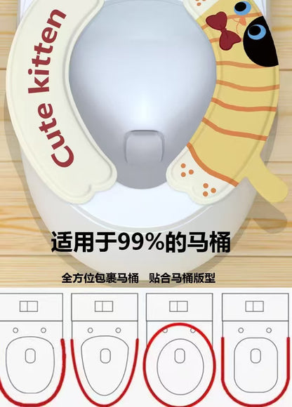 卡通马桶垫四季通用样式随机发货