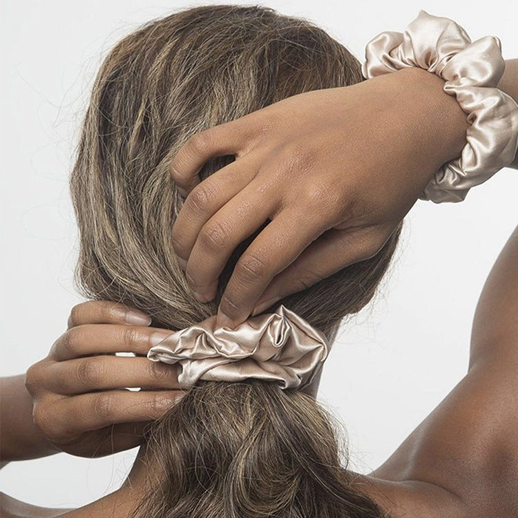 Silk hair loop, mulberry silk small intestine hair loop