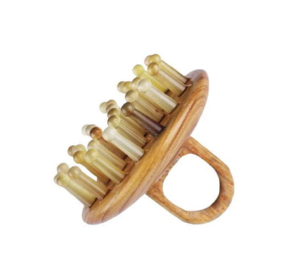 Ox horn comb meridian massage comb,Mother's Day Father's Day Birthday New Year Gift